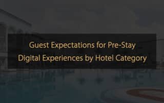 Gästeerwartungen für digitale Erlebnisse vor dem Aufenthalt nach Hotelkategorie