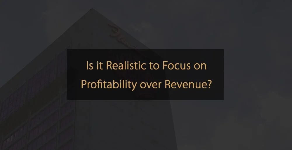 Profitability vs Revenue