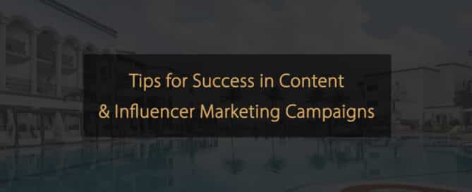 Erfolgstipps für Content- und Influencer-Marketing-Kampagnen