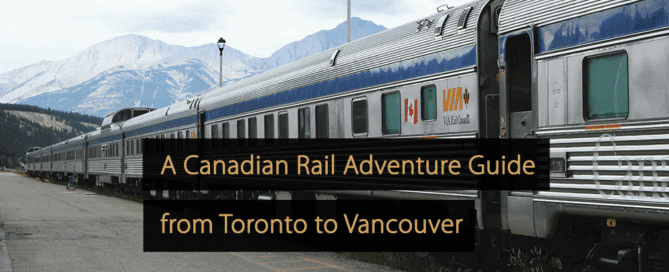 Ein kanadischer Eisenbahn-Abenteuerführer von Toronto nach Vancouver
