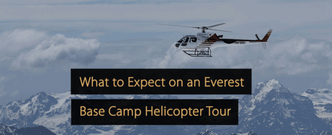 Qué esperar en un recorrido en helicóptero por el campamento base del Everest