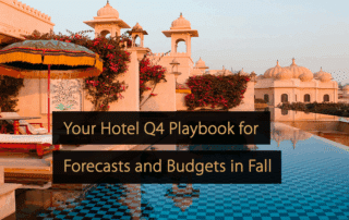 Votre guide hôtelier pour le quatrième trimestre : prévisions et budgets d'automne