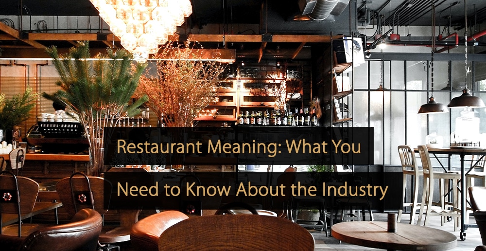 restaurant meaning