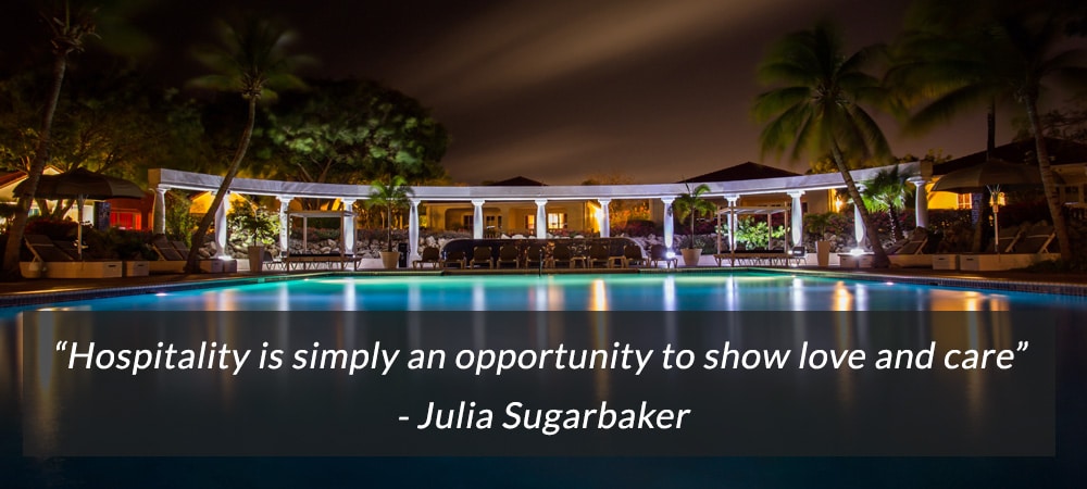 Hotel industry - Quote Julia Sugarbaker