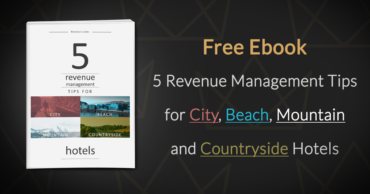 Dicas de gerenciamento de receita de e-book para hotéis na cidade, praia, montanha e campo