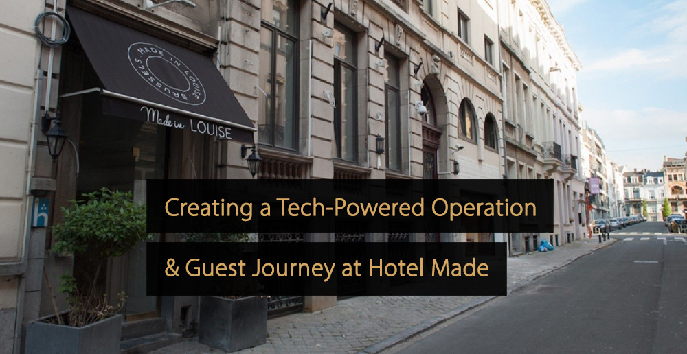 Schaffung eines technologiegestützten Betriebs und einer Gästereise im Hotel Made