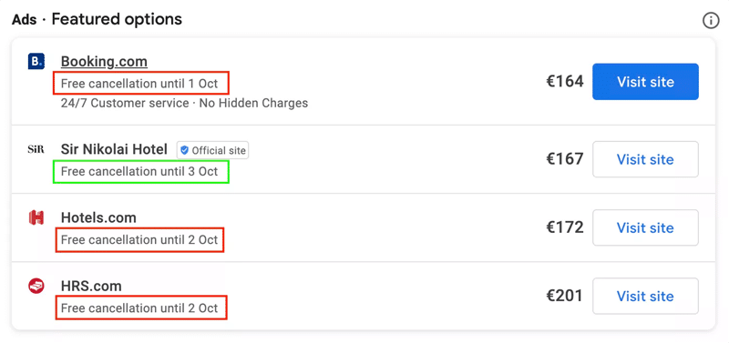 How to Get Started With Google Hotel Ads - example 5