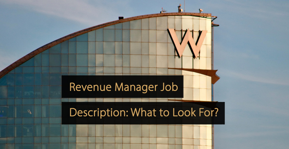 Descripción del puesto de Revenue Manager