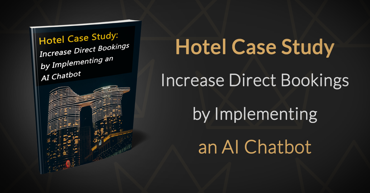 Estudio de caso de hotel: aumente las reservas directas mediante la implementación de un chatbot con IA