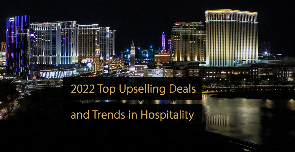 Principais ofertas e tendências de upselling em hotelaria