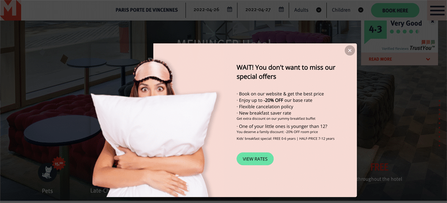 Stratégies pour augmenter la conversion du site Web de votre hôtel – réservation directe