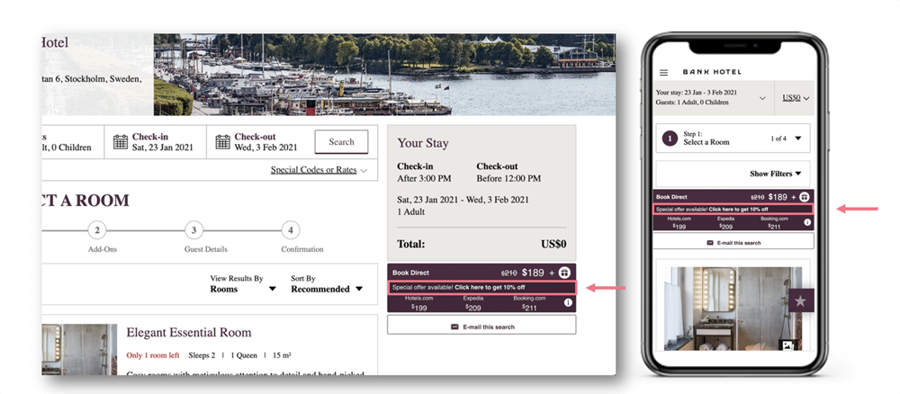 Combatti le disparità di prezzo sul sito web del tuo hotel