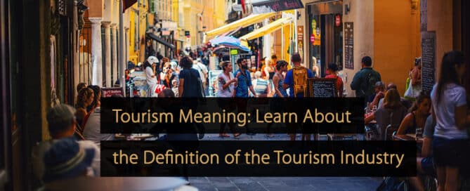 sens du tourisme