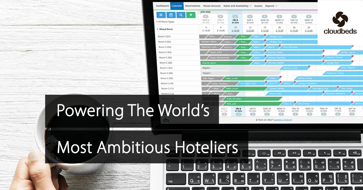 Cloudbeds - Powering the world’s most ambitious hoteliers