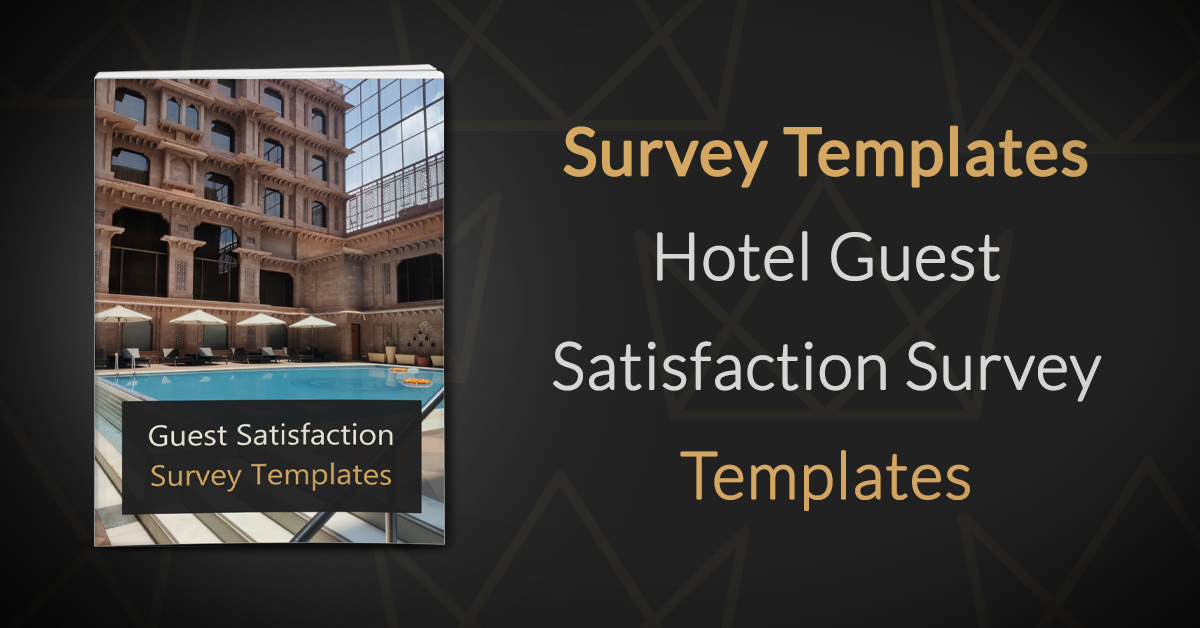 Modelli di indagine sulla soddisfazione degli ospiti dell'hotel