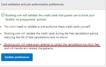 Pre-authorizations on hotel bookings - Pic 12