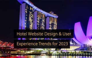 Tendências de design de sites de hotéis 2023