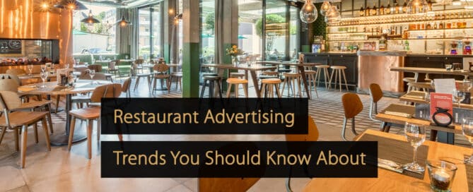 publicidade de restaurante