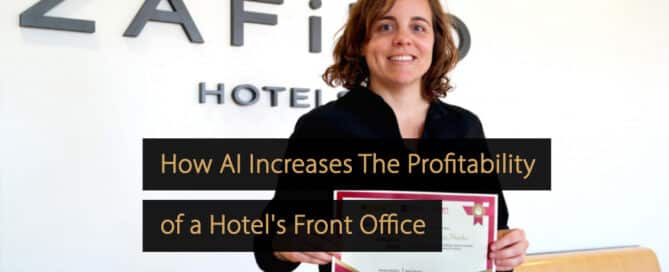 Comment l'IA augmente la rentabilité de la réception d'un hôtel