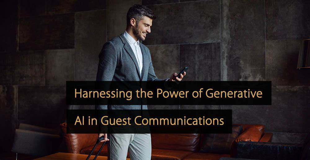 IA générative dans les communications avec les invités