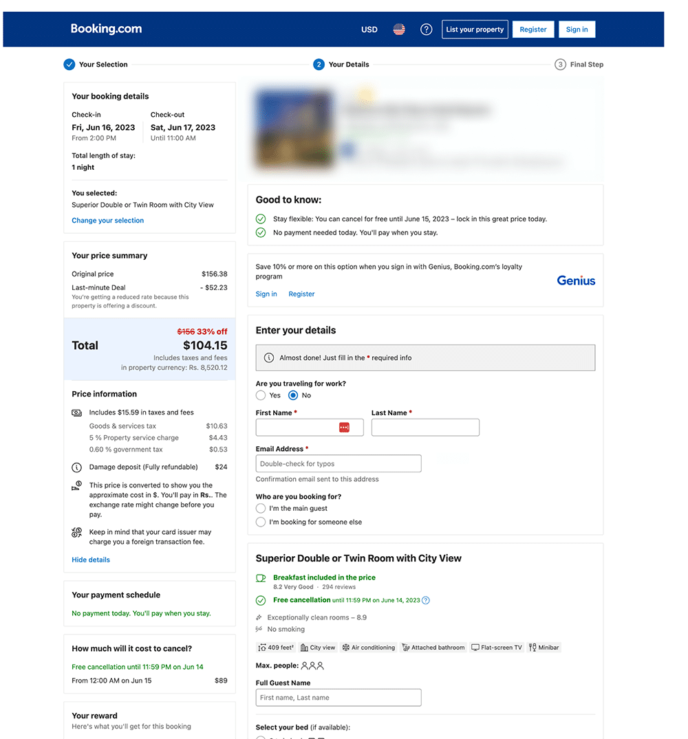 Probleme mit der Hotelpreisparität -Buchung wird an große OTA umgeleitet-