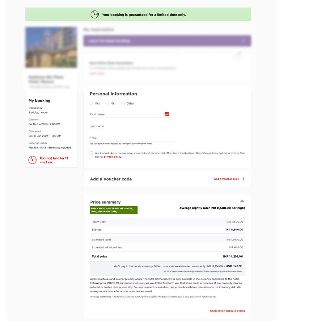 Probleme mit der Hotelpreisparität - Hotelpreise auf der Markenwebsite