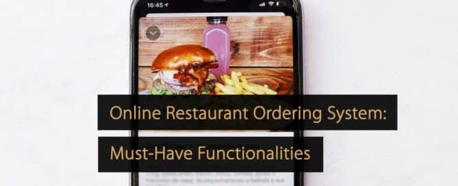 Système de commande de restaurant en ligne