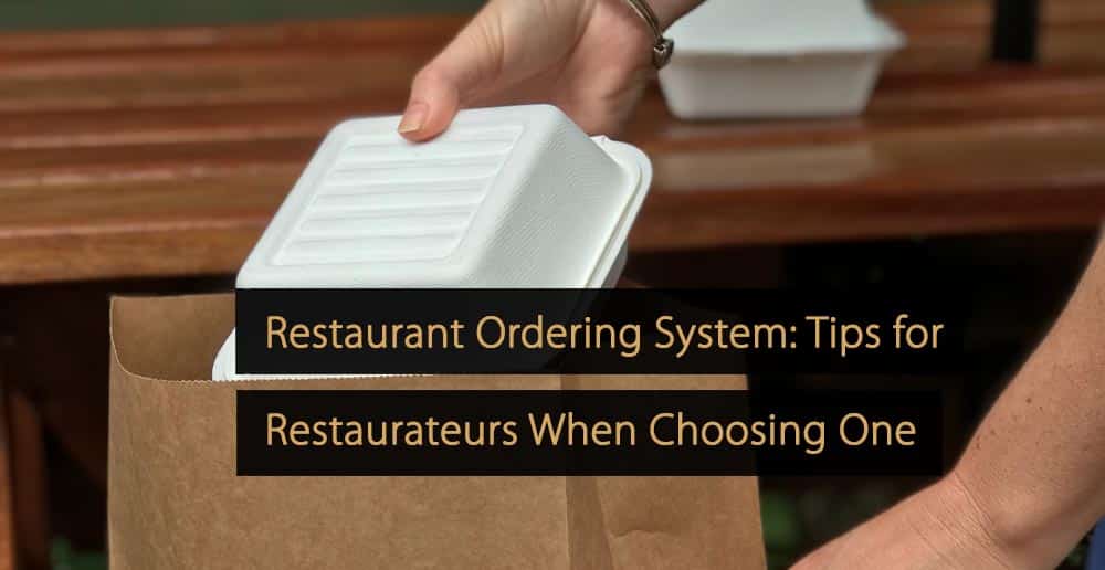 Restaurant Ordering System