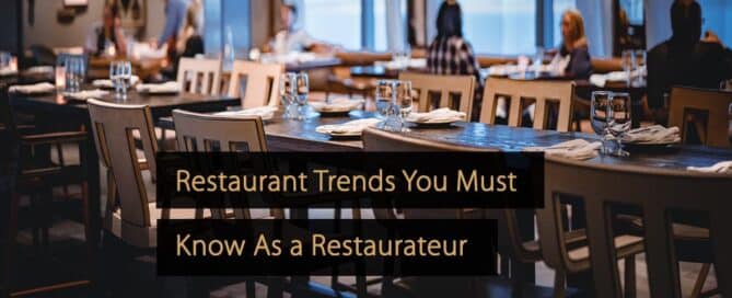 Tendances des restaurants
