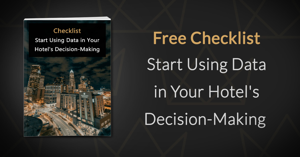 Checkliste Beginnen Sie mit der Nutzung von Daten bei der Entscheidungsfindung in Ihrem Hotel