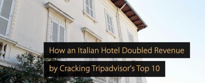 Como um hotel italiano dobrou sua receita ao entrar no Top 10 do Tripadvisor