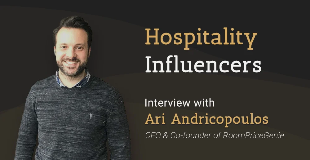 Interview with Ari Andricopoulos of RoomPriceGenie