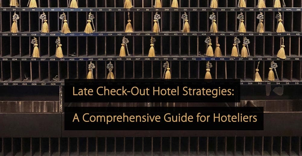 Départ tardif à l'hôtel