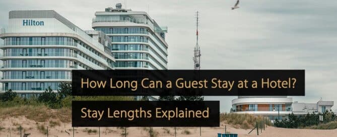 Quanto tempo um hóspede pode ficar em um hotel