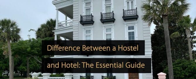 Diferença entre um albergue e um hotel
