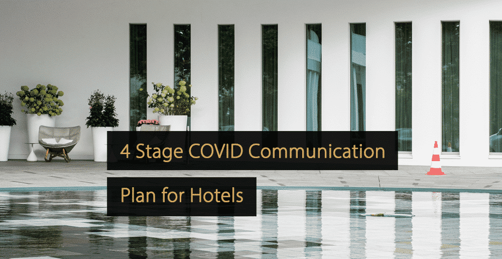 Plano de comunicação COVID para hotéis