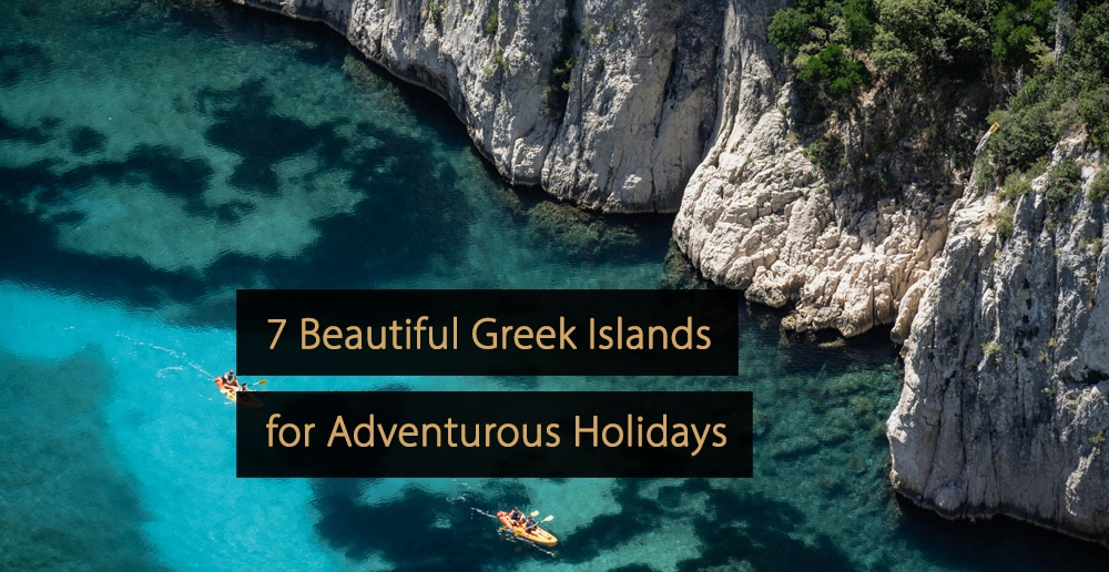 7 belas ilhas gregas para férias de aventura