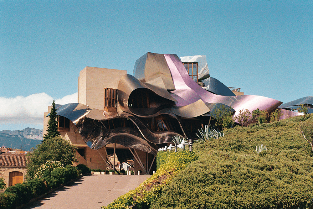 Le Marqués de Riscal de Frank Gehry en Espagne
