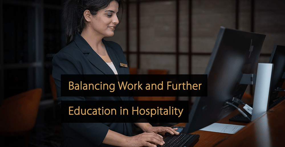 Conciliar trabalho e educação continuada na área de hotelaria