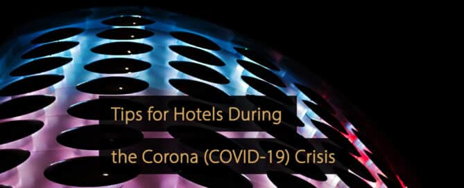 Corona Hotels - Covid-19 - Hotellerie