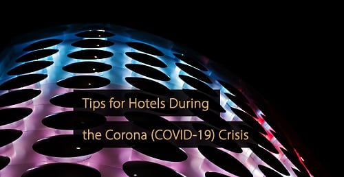 Corona Hotels - covid-19 - hotel marketing manual