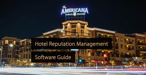 Software de gerenciamento de reputação de hotéis - manual de marketing do hotel