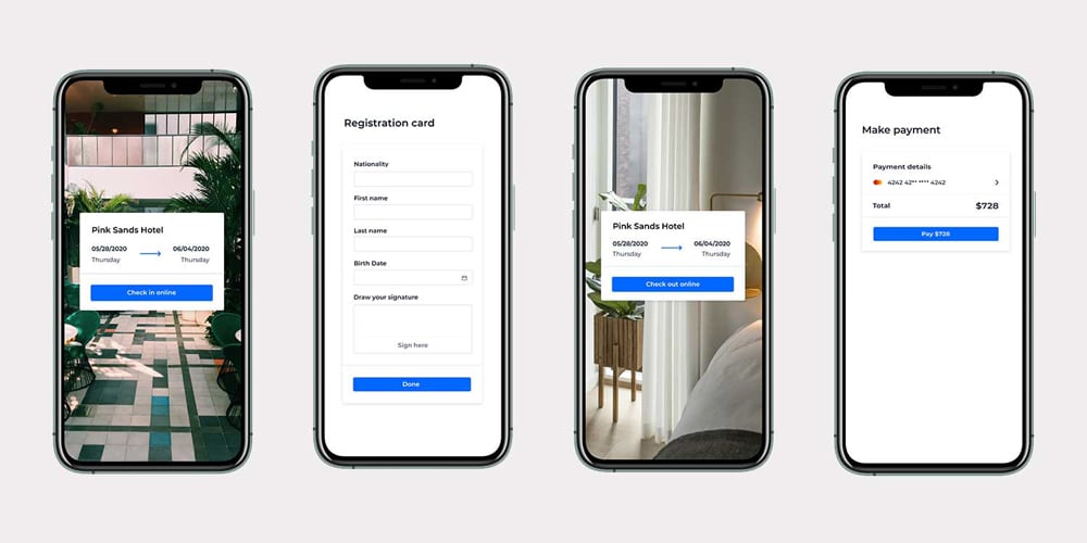 Smart Guest Journey Hotels – Implementieren Sie Remote-Check-in und -Check-out
