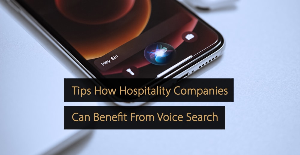 Voice search hospitality industry