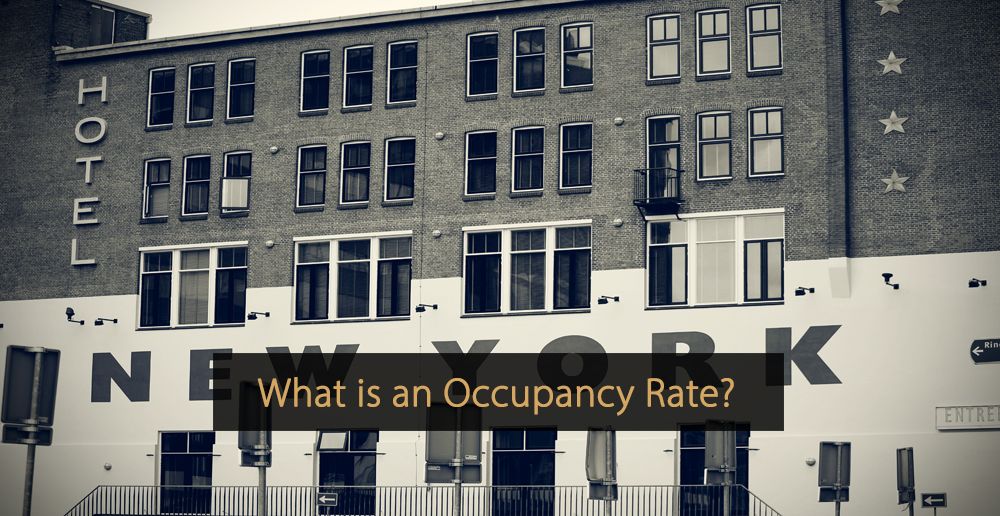 What is an occupancy rate - hotel industry - hospitality industry